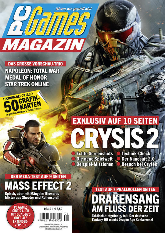 Crysis 2 także w lutowym PC Games