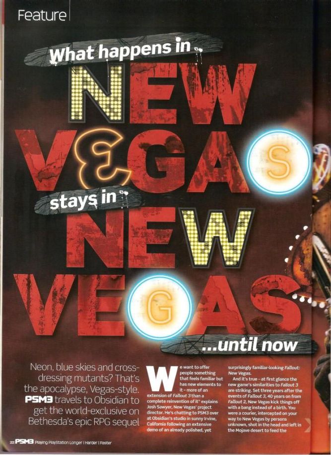 Pierwsze screeny z Fallout: New Vegas