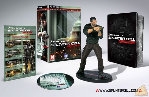 Pre-order Edycji Kolekcjonerskiej Tom Clancy's Splinter Cell: Conviction na PC w sklepie gram.pl