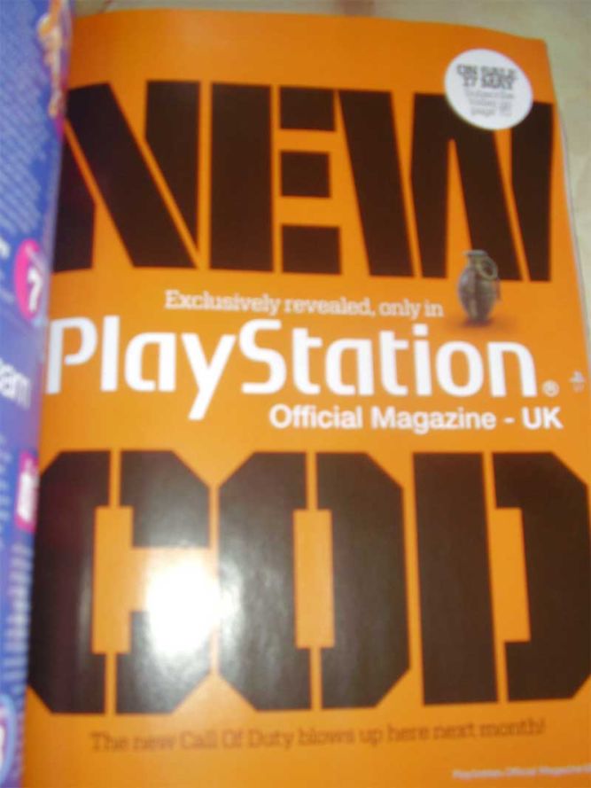 Call of Duty 7 tematem nowego numeru Official PlayStation Magazine