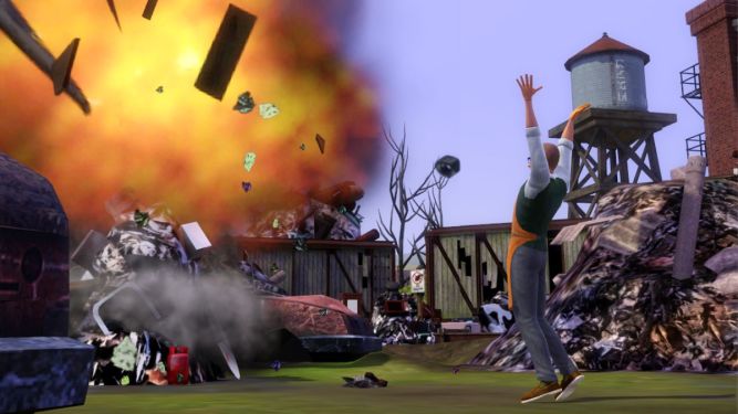 The Sims 3: Kariera ze ścieżką dźwiękową w jezyku simlish