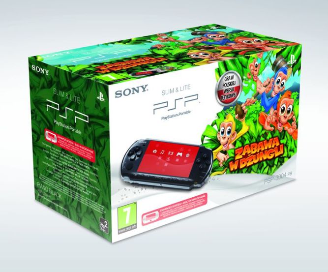 Konsola PSP 3004 z grą Zabawa w Dżungli w sklepie gram.pl