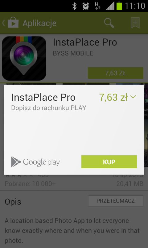 Operator komórkowy Play ułatwia zakupy w sklepie Google Play