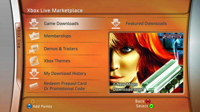 Żegnamy Xbox Live Marketplace, witamy Sklep Xbox Games