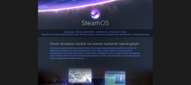 SteamOS - czyli własny, bezpłatny system operacyjny platformy Steam już wkrótce, razem z dzieleniem się grami
