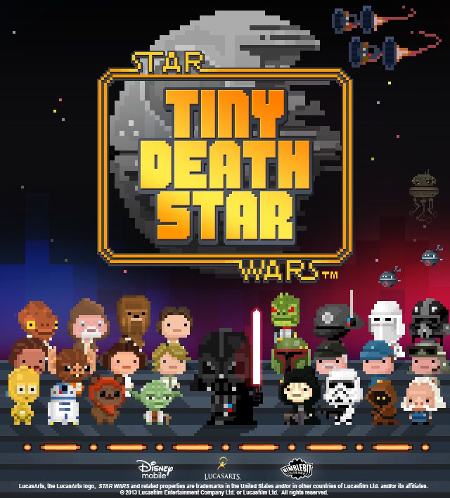 Zarządzaj ośmiobitową Gwiazdą Śmierci w Star Wars: Tiny Death Star