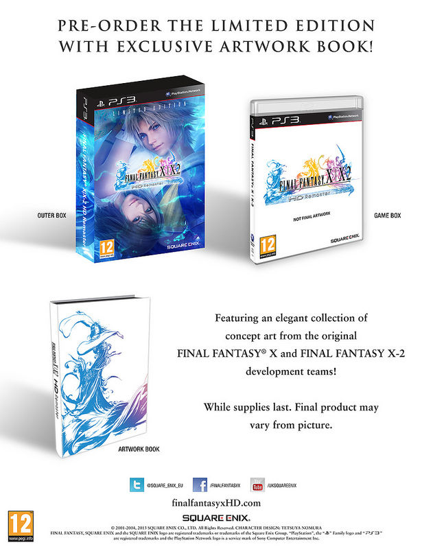 Final Fantasy X/X-2 HD Remaster z datą premiery na PS Vita oraz z limitowaną edycją na PS3