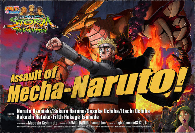 Mecha-Naruto w nowych materiałach z Naruto Shippuden: Ultimate Ninja Storm Revolution