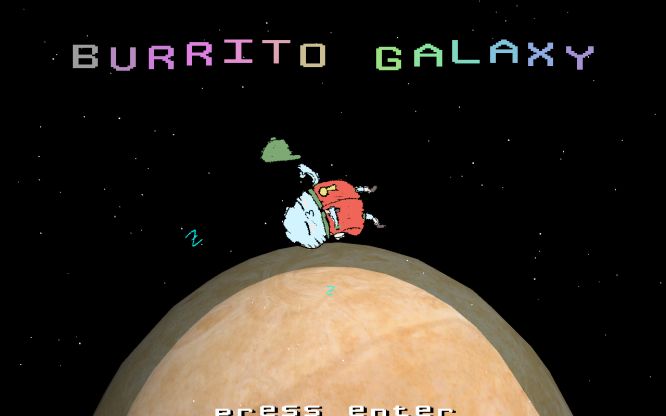 Burrito Galaxy zgarnia tytuł najdziwniejszej gry dnia