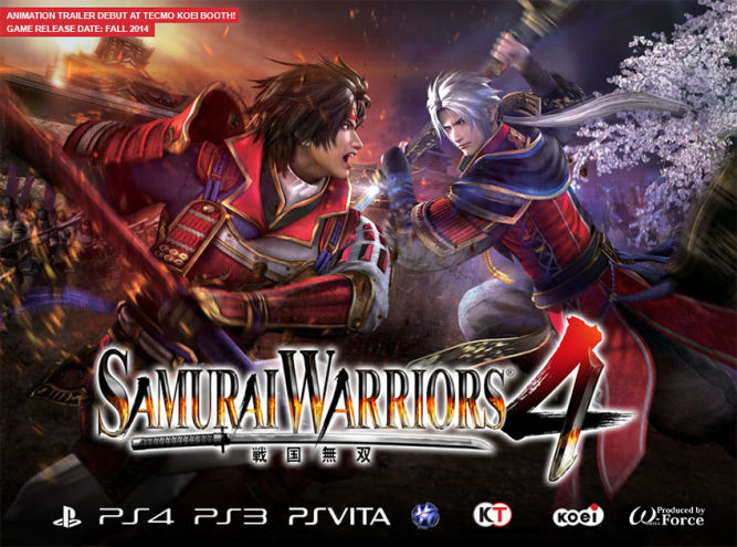 Samurai Warriors 4 trafi na zachód jesienią. Także na PlayStation 4