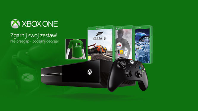 Xbox One z trzema grami oraz prezentem za 1679 zł w przedsprzedaży sklepu gram.pl!