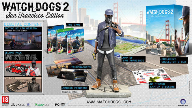 Watch Dogs 2 będzie dostępne w sześciu edycjach, poznaj zawartość kolekcjonerek - obrazek 4