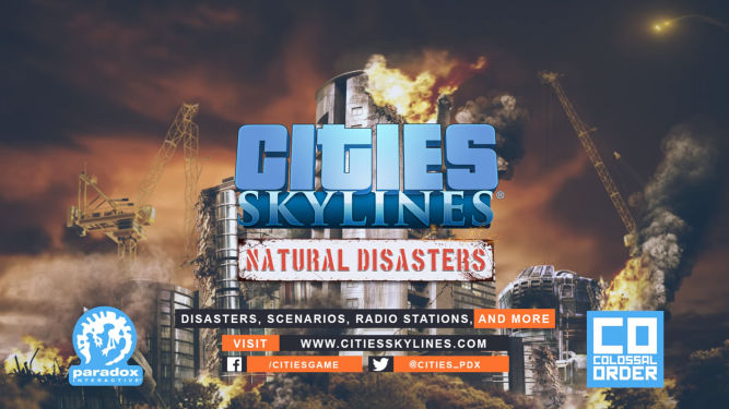 Cities: Skylines - rozszerzenie Natural Disasters ukaże się 29 listopada