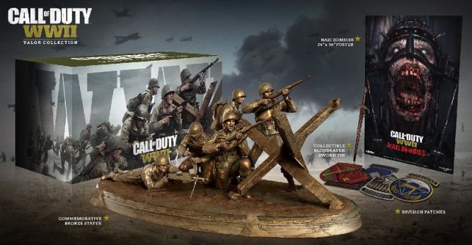 Call of Duty: WWII w dwóch edycjach specjalnych Valor Collection i Valor Collection Pro