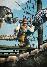 Tydzień z grą Piraci z Karaibów: Na Krańcu Świata - skrzynia z księgami i obrazami
