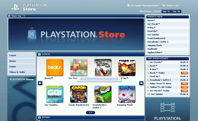 PlayStation Store dostępny także via PC