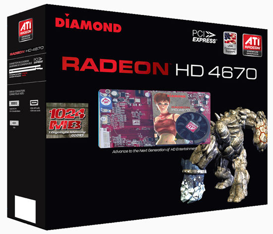 Diamond Radeon HD 4670 z pamięcią 1 GB 