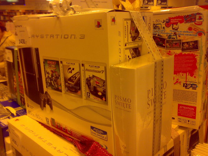 O Boże, to PlayStation 3!