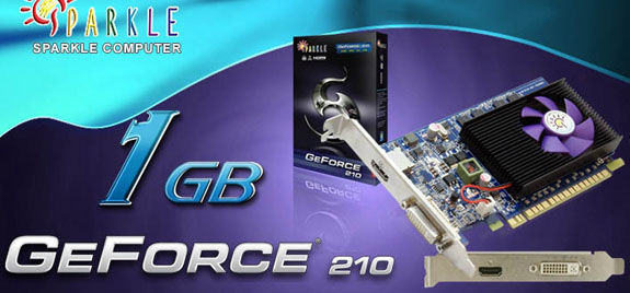 Nietypowy GeForce 210 od Sparkle