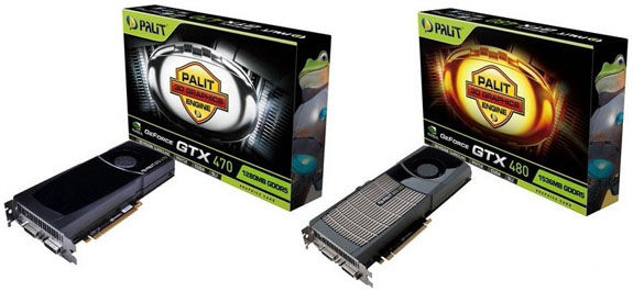 Palit prezentuje GeForce GTX 470 i GTX 480