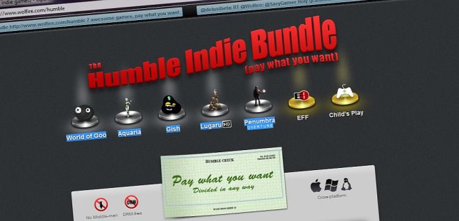 Humble Indie Bundle - milion przekroczony, dodatkowa gra, piractwo i open source