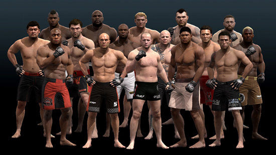 EA Sports MMA - lista zawodników walczących w wadze ciężkiej