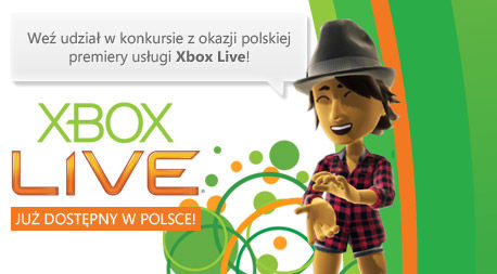 Konkurs z okazji wprowadzenia usługi Xbox Live do Polski!
