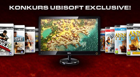 Konkurs Ubisoft Exclusive - monitory i gry do zdobycia!