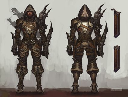 Diablo III - męska wersja Demon Huntera