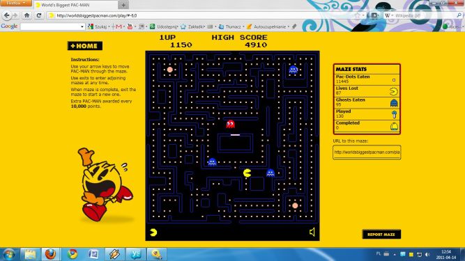 Twórz labirynty i zagraj w Pac-Mana w swojej przeglądarce
