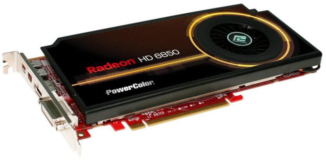 Jednoslotowy PowerColor Radeon HD 6850