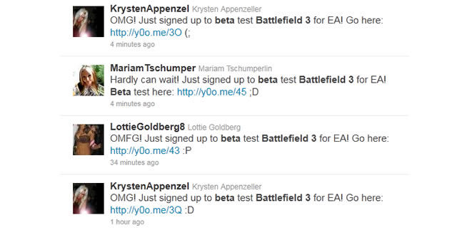 Twitter zaspamowany nieprawdziwą informacją o becie Battlefield 3