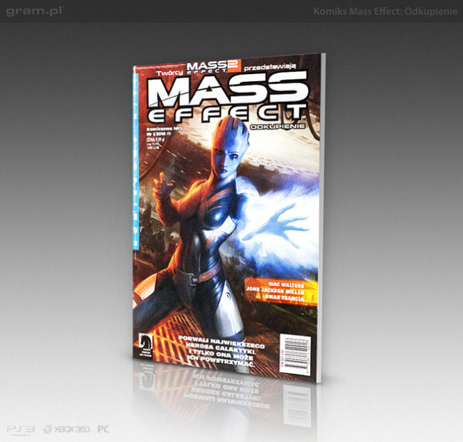 Komiks Mass Effect: Odkupienie jako bonus do zamówień przed premierowych Mass Effect 3 w sklepie gram.pl