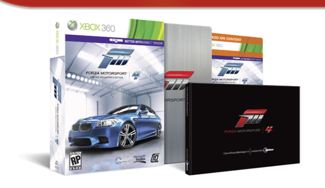 Forza Motorsport 4 - Edycja Kolekcjonerska w metalowym opakowaniu oraz z klasycznym Fordem Mustangiem