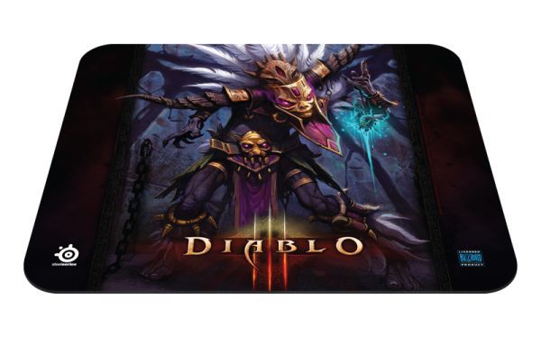 Podkładki SteelSeries Diablo III, SteelSeries Diablo III - zestaw akcesoriów dla fanów
