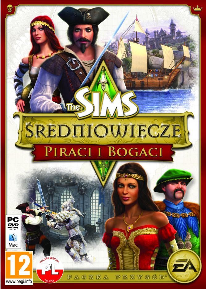 Piraci i Bogaci - pierwszy dodatek do The Sims Średniowiecze w produkcji