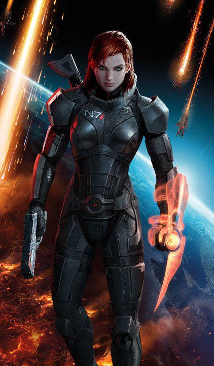 Zagłosuj na kolor włosów pani Shepard w Mass Effect 3