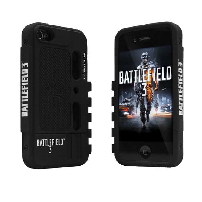 iPhone 4 Battlefield 3 Protection Case by Razer, Razer Battlefield 3 - bogaty zestaw akcesoriów i gadżetów