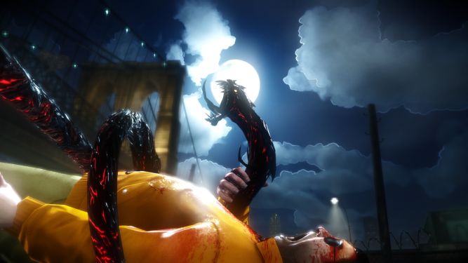 Krwawa śmierć przy świetle księżyca na nowych materiałach z The Darkness II