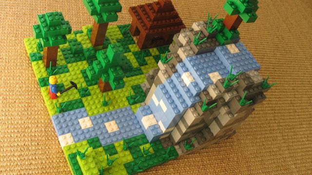 Minecraft z klocków LEGO? 