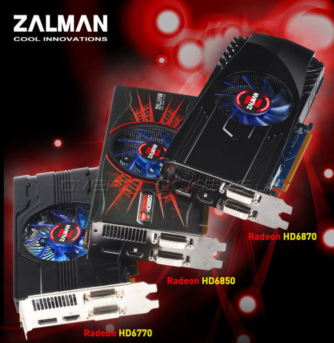Zalman wchodzi na rynek kart graficznych, będą kolejne Radeony