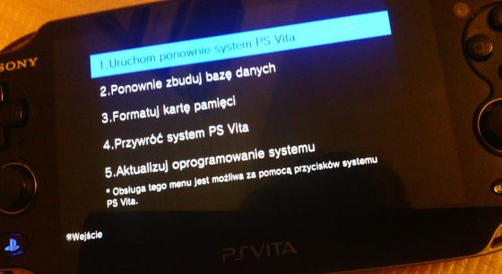 Jak zresetować PlayStation Vita, czyli co robić gdy PSV się zawiesi 