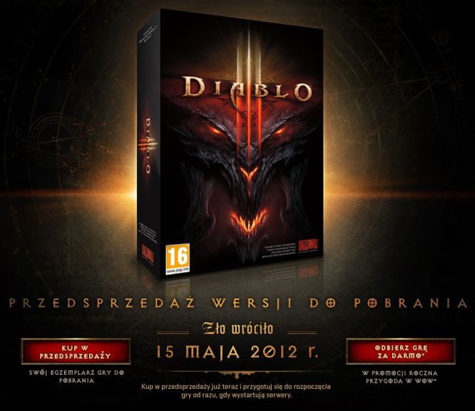 Data premiery Diablo III została oficjalnie ujawniona przez Blizzarda!