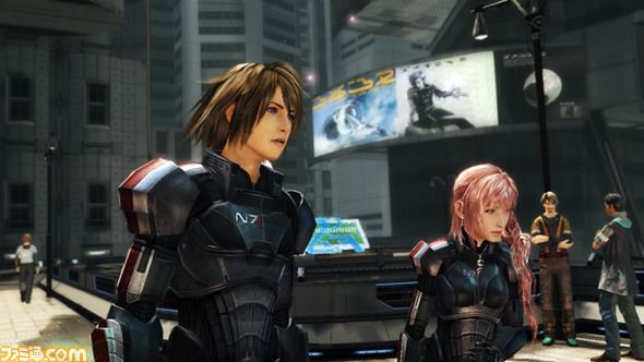 Już za kilka dni bohaterowie Final Fantasy XIII-2 przebiorą się w zbroje znane z serii Mass Effect. Zobacz to już dzisiaj!