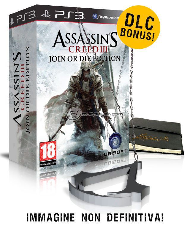 Czy właśnie tak wyglądają wydania Assassin's Creed III?