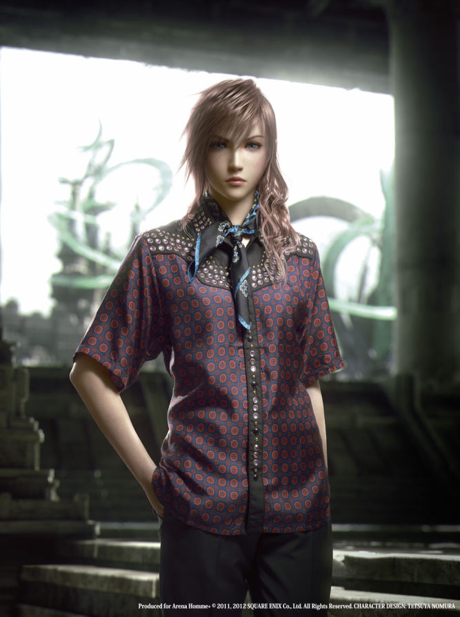 Bohaterowie Final Fantasy XIII-2 ubierają się u Prady