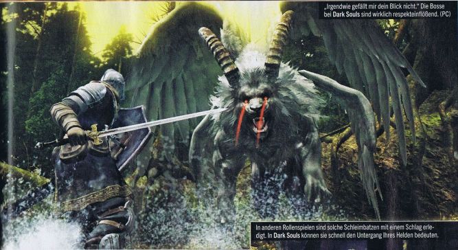 Dark Souls na PC z dwoma nowymi bossami - zobacz ich na skanach z PC Action!