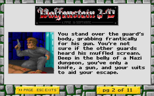 Wolfenstein 3D, czyli 20 lat walki z nazistami