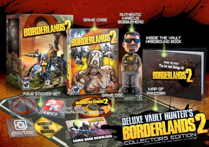 Borderlands 2 - edycja kolekcjonerska, edycja limitowana, okładki