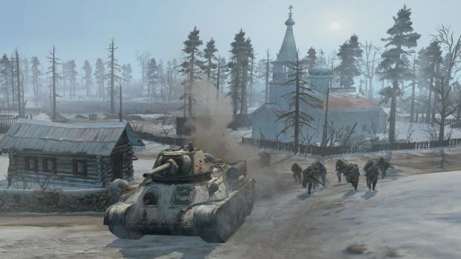 Company of Heroes 2 na nowych ognistych screenach